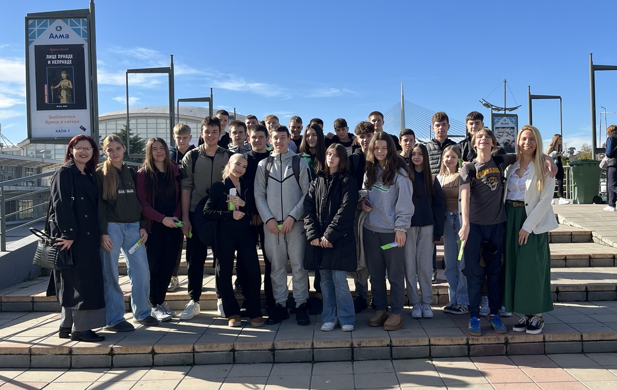 Učenici Gimnazije „Prestiž“ na Međunarodnom beogradskom sajmu knjiga