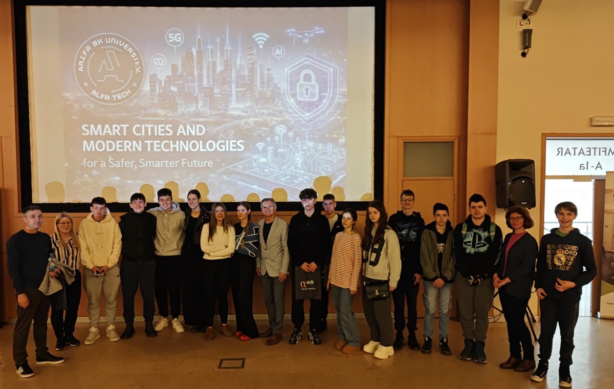 Naši profesori i učenici na međunarodnoj konferenciji ALFATECH 2026